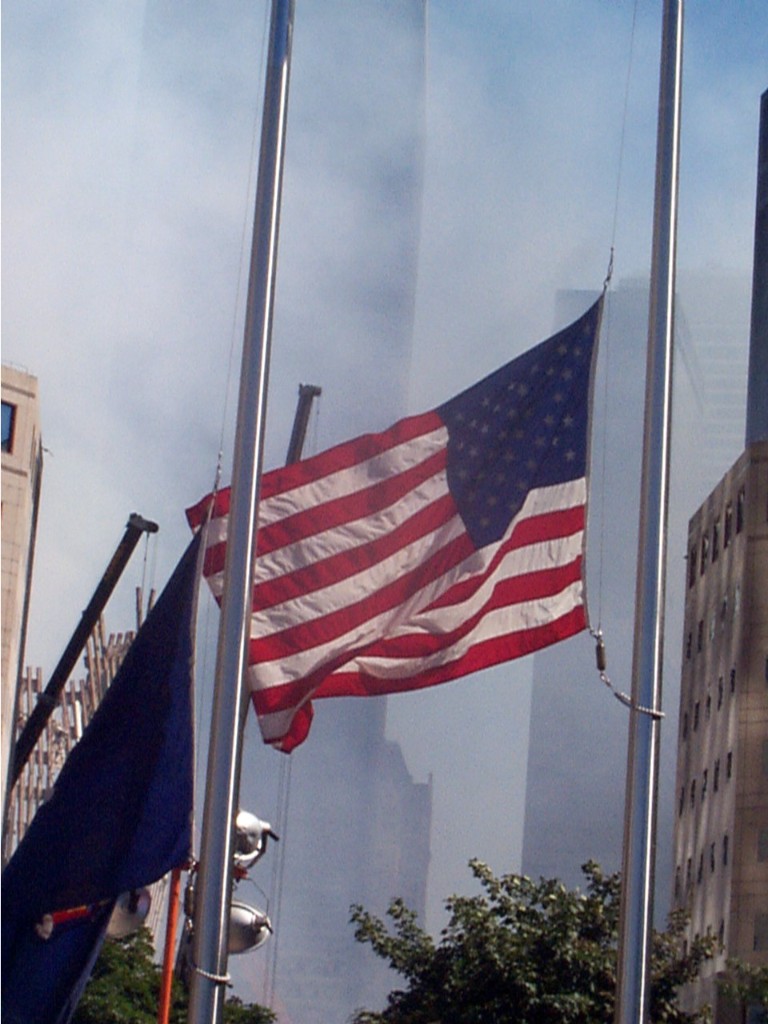 Flag At Half Mast