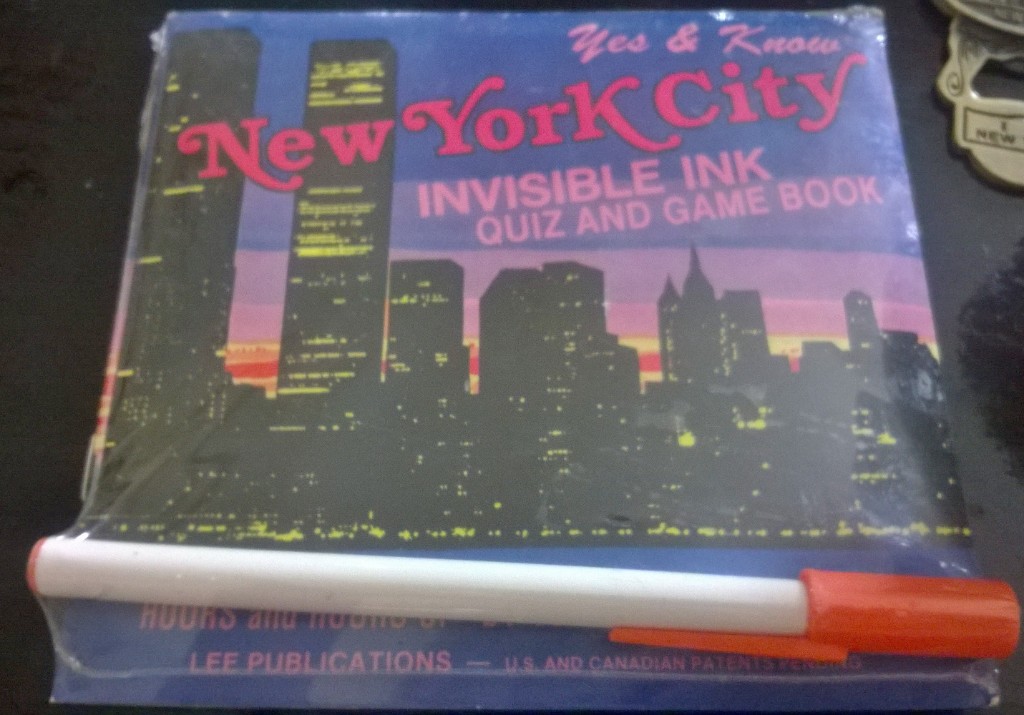 Invisible Ink Book
