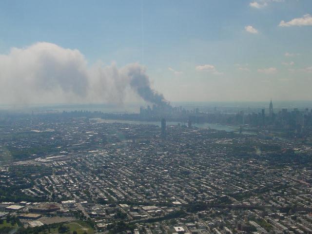 Lower Manhattan Smoke Distant