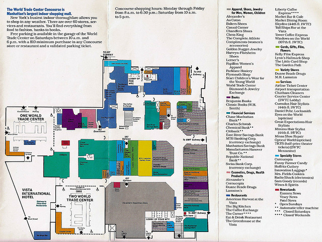 Map Of WTC Mall