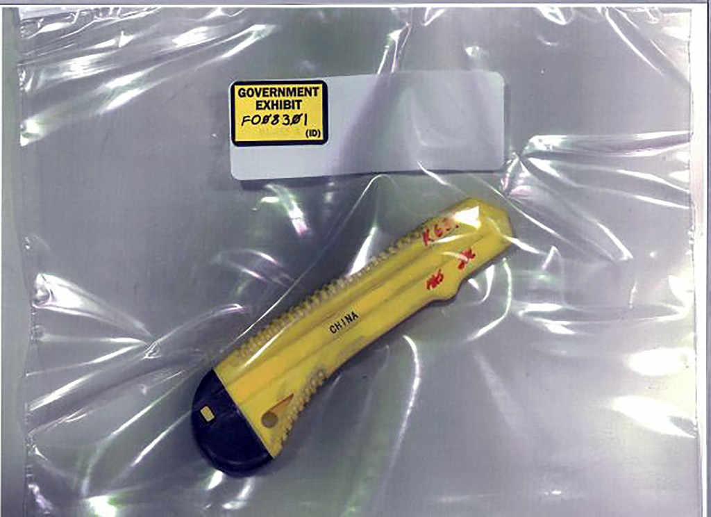 Box Cutter — Government Exhibit