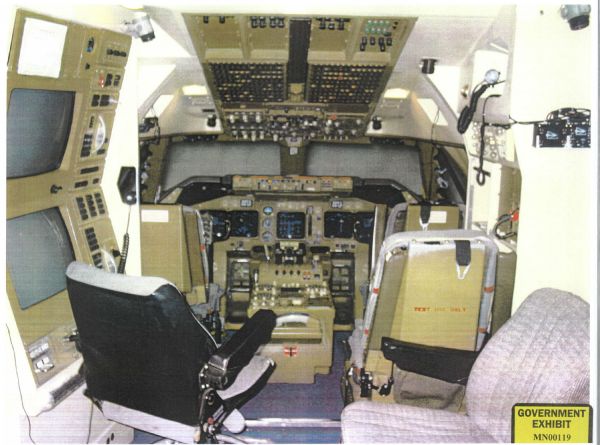 Flight Simulator Cockpit — Government Exhibit