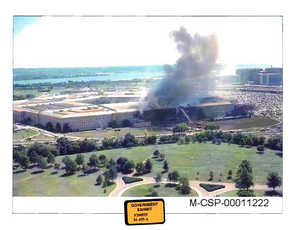 Pentagon After the Attack — Government Exhibit
