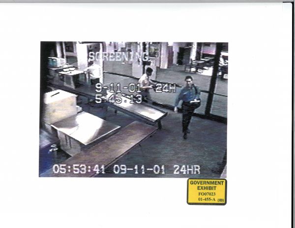 Airport Screening CCTV — September 11, 2001