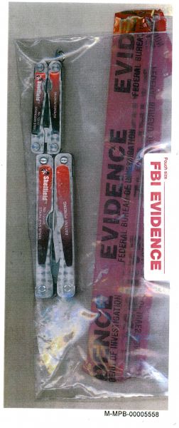 Sheffield Multi-Tools — FBI Evidence