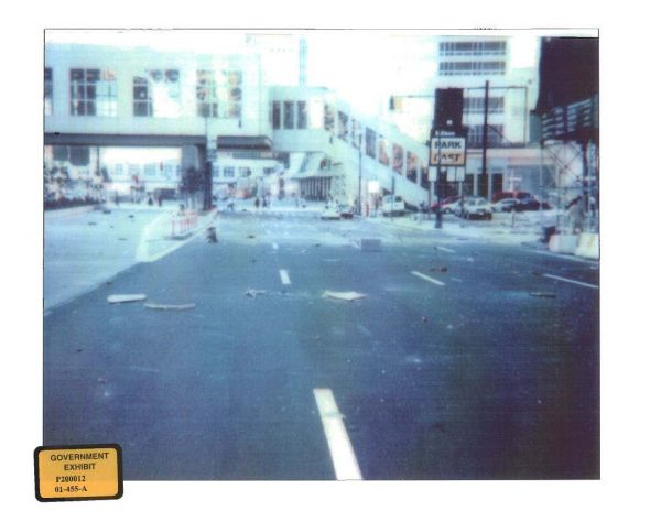 Street Debris Aftermath — Government Exhibit